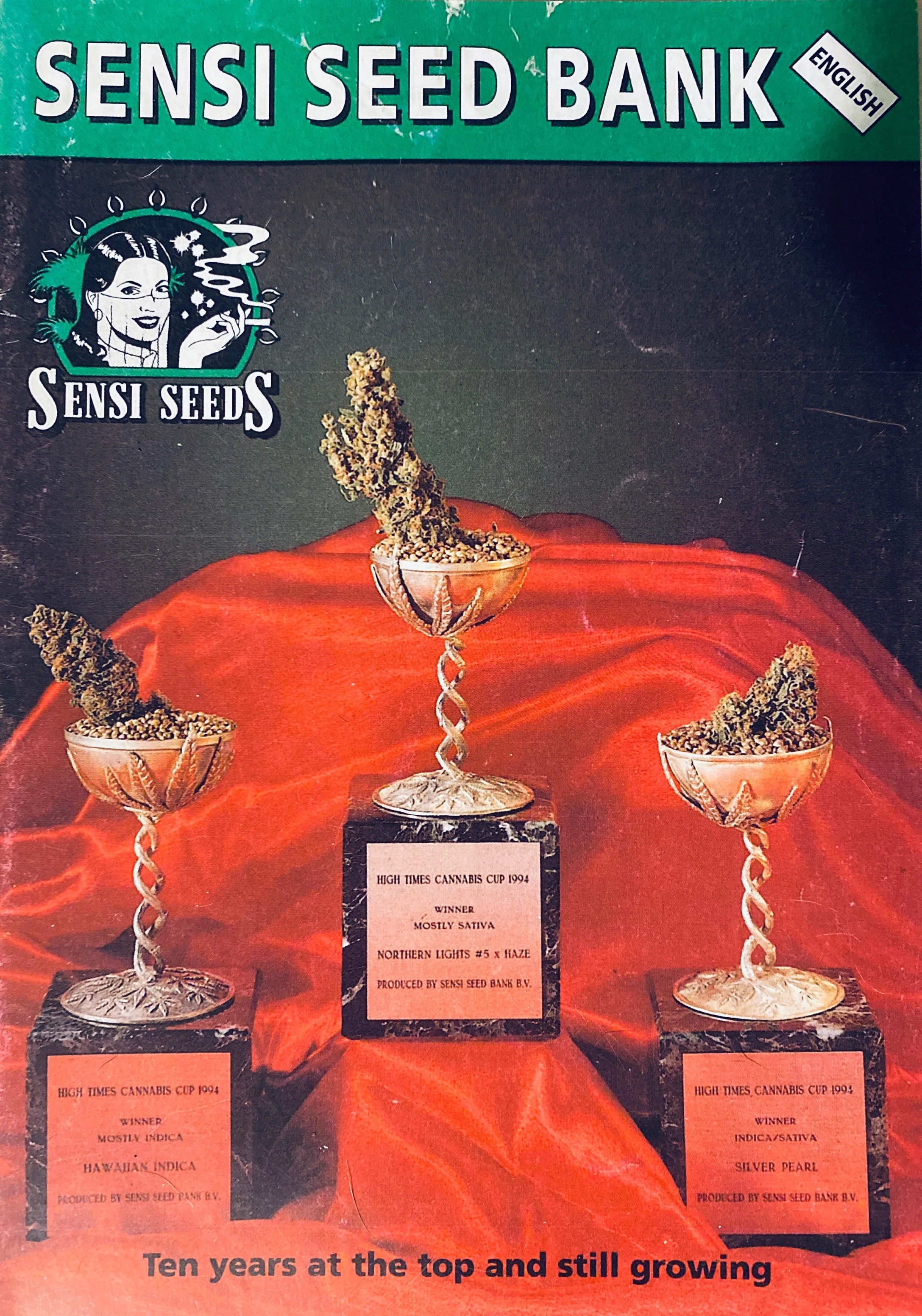 Sensi Seed Bank — Seed Catalog (1997–98) · página 1