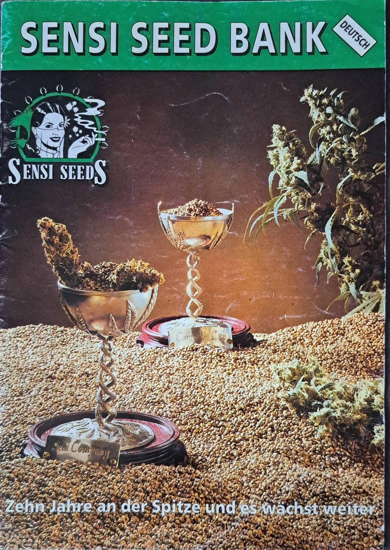 Sensi Seeds / Sensi Seed Bank — Sensi Seeds Catalogue 1995 — edición alemana · página 1