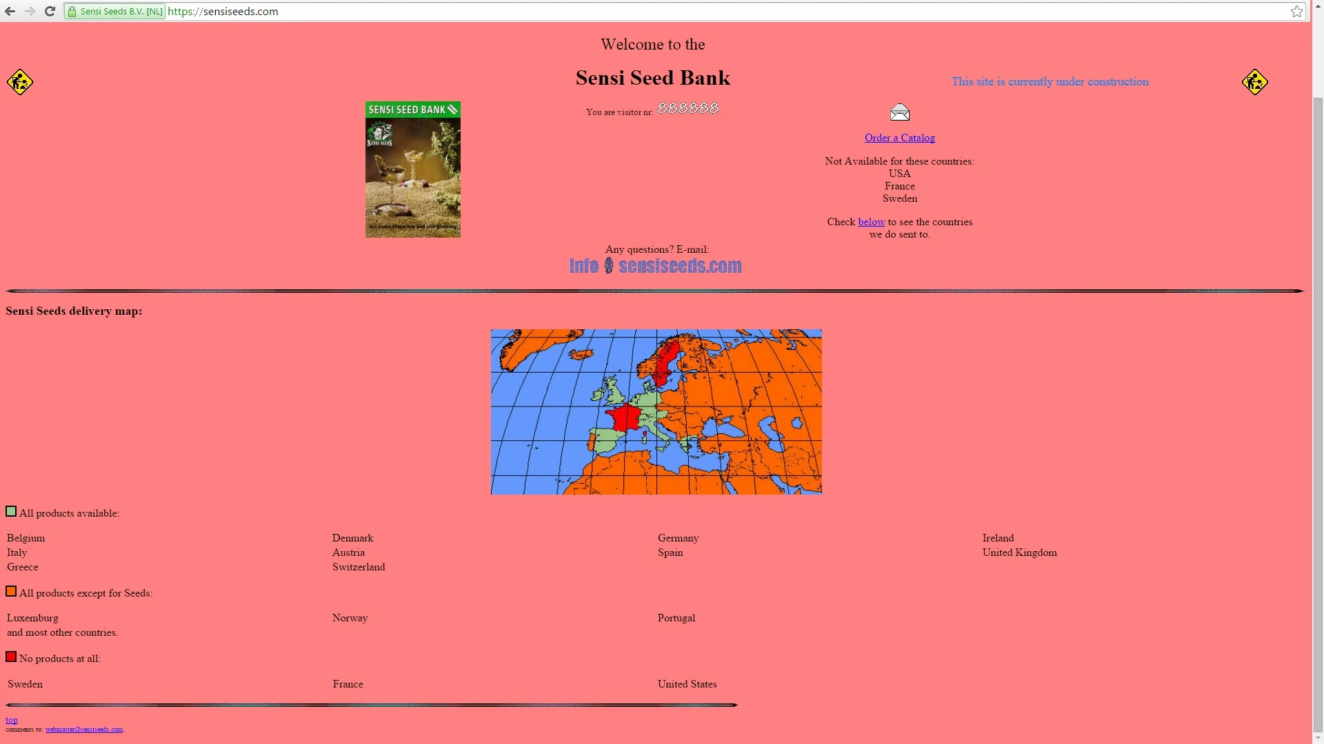 Sensi Seeds — Primera web de Sensi Seeds · página 1
